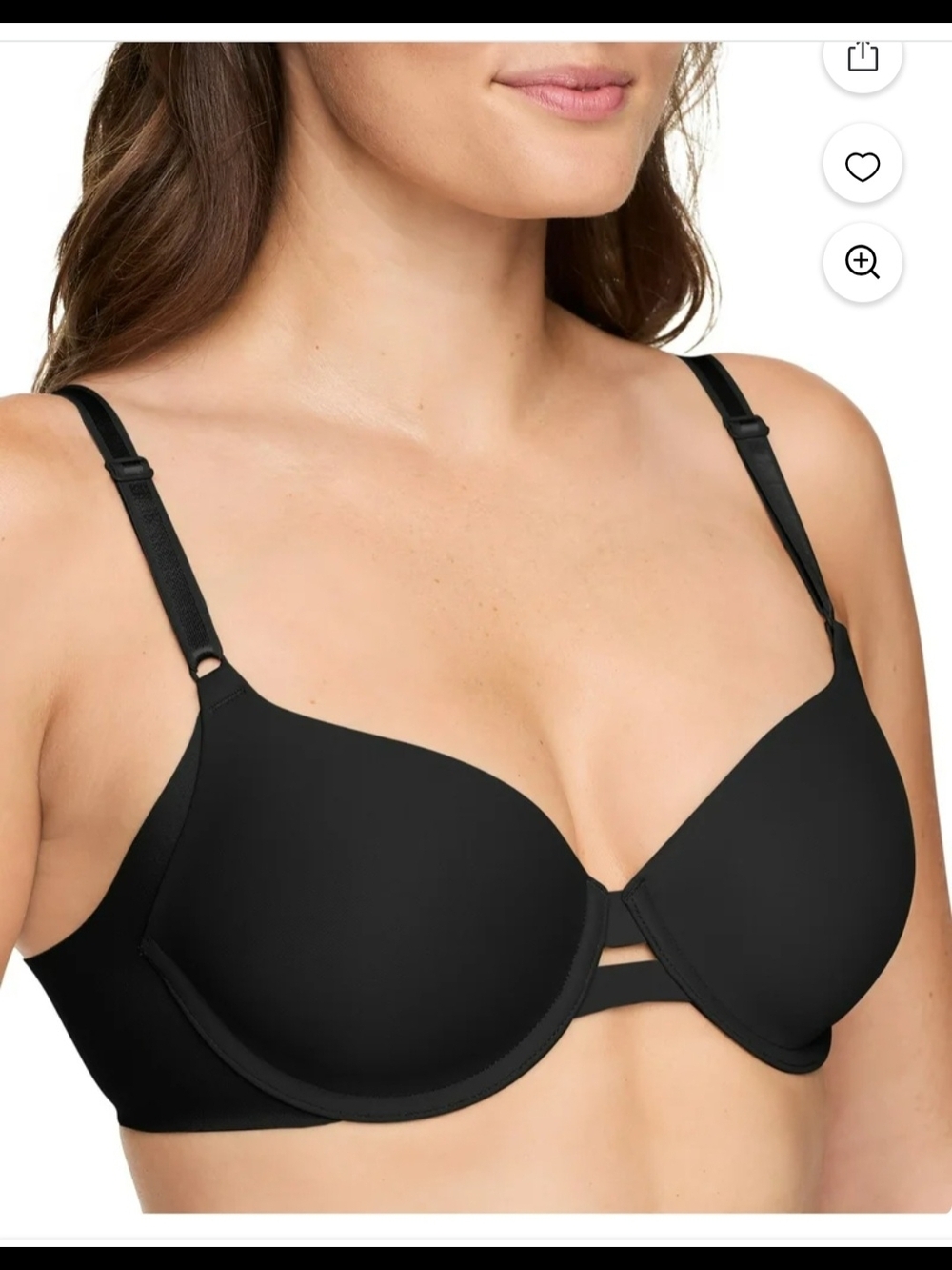 Everyday Smooth Bra in Black